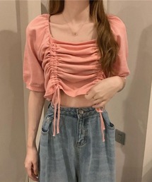2wayショルダードロストニットトップス