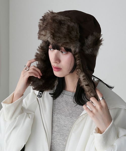 専用です⭐︎ミュールバウアー⭐︎ポンポン リアルファーニットベレー