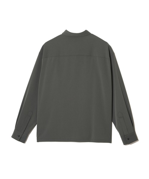 N.HOOLYWOOD テクスチャー仕上げの黒い長袖シャツ N.HOOLYWOOD COMPILE シャツ SHIRT メンズ : ZOZOTOWN Yahoo!店