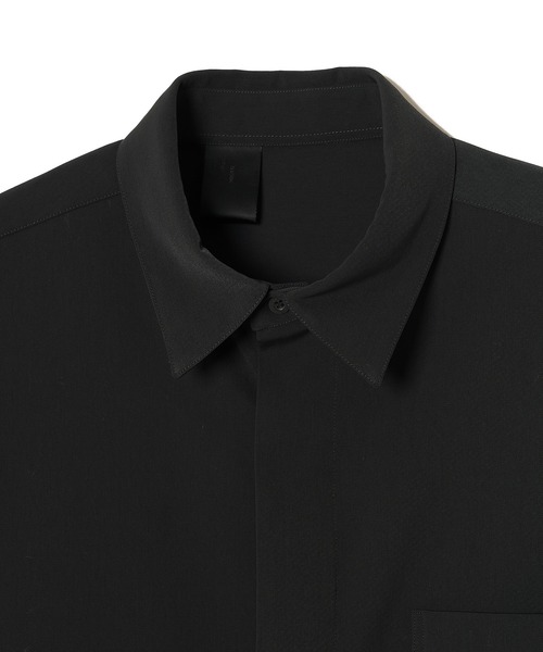 N.HOOLYWOOD テクスチャー仕上げの黒い長袖シャツ SHIRT│1page│N-HOOLYWOOD.COM
