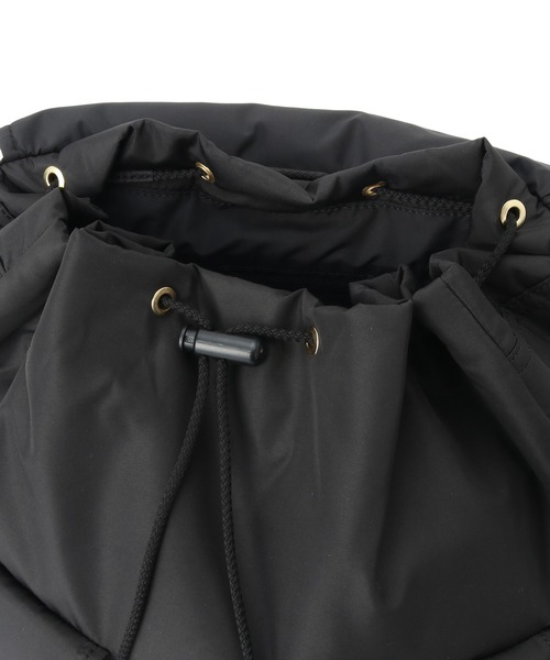 ADAM ET ROPE'(アダムエロペ)の「【GANNI(ガニー)】Recycled Tech Backpack(バックパック/リュック・レディース・ブラック・FREE)」の7枚目の写真