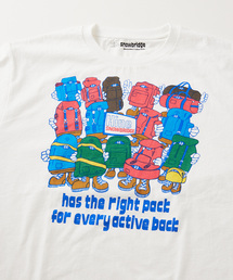 JOURNAL STANDARD relume | HINE SNOWBRIDGE / ハイン スノウブリッジ 別注 プリント Tシャツ(Tシャツ/カットソー)