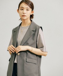 GLOBAL WORK | お手入れらくらくSET UPジレ/135720(ベスト)