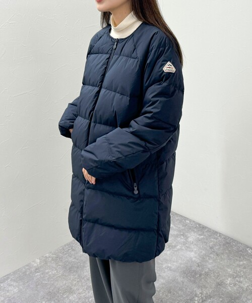 Pyrenex（ピレネックス）の「【PYRENEX/ピレネックス】ARTNEY SOFT 3（ダウンジャケット/コート・レディース・ブラック/ネイビー・38/36）」の8枚目の写真