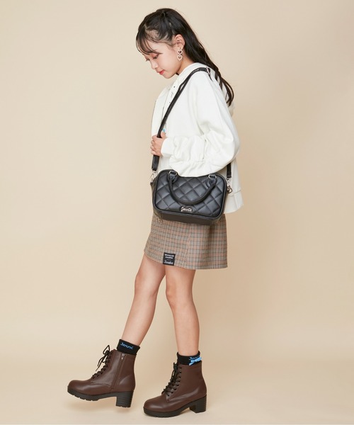 JENNI love（ジェニィラブ）の「【再入荷】【コットン100％】そでギャザーZIPパーカー（パーカー・キッズ・ピンク/アイボリー/ブラック・130cm/140cm/150cm/160cm）」の12枚目の写真