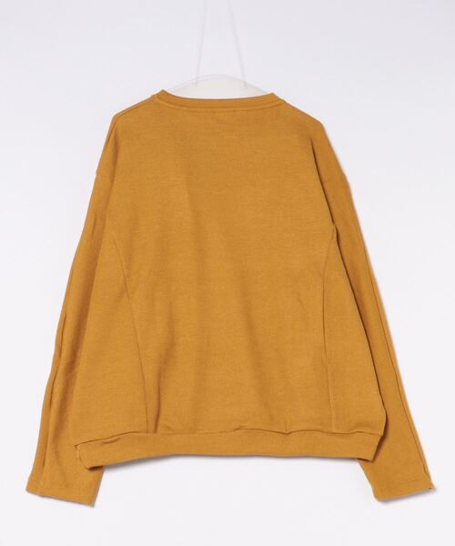 AFYF（エーエフワイエフ）の「AFYF DORMAN LST/ビッグシルエット ドルマンT（ニット/セーター・レディース・ブラック/サックスブルー/マスタード・FREE）」の4枚目の写真