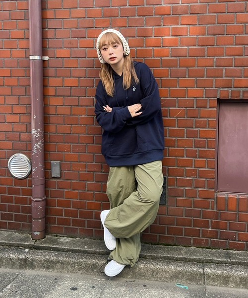 NUNIFE（ユニフィー）の「【NUNIFE】《さやべびコラボ》胸元ロゴ裏毛