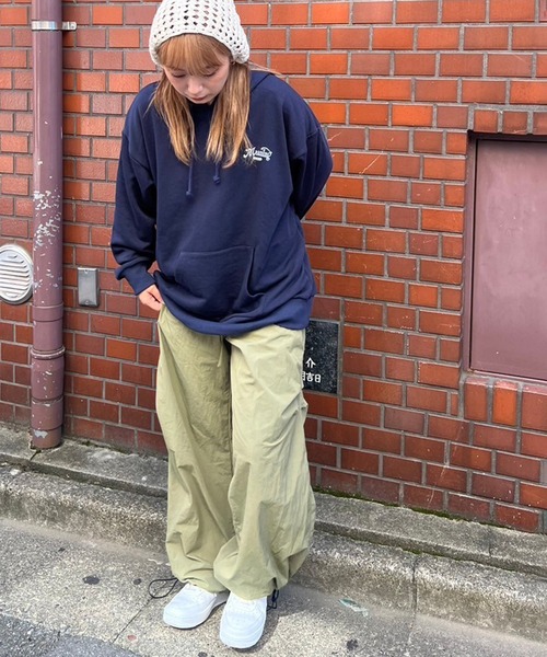 NUNIFE（ユニフィー）の「【NUNIFE】《さやべびコラボ》胸元ロゴ裏毛