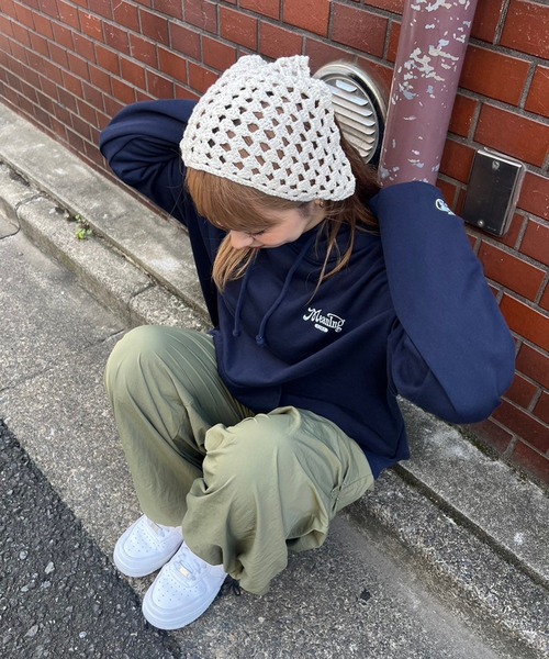 NUNIFE（ユニフィー）の「【NUNIFE】《さやべびコラボ》胸元ロゴ裏毛