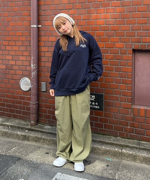 NUNIFE（ユニフィー）の「【NUNIFE】《さやべびコラボ》胸元ロゴ裏毛