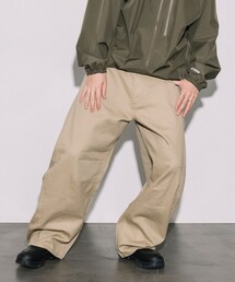 FREAK'S STORE | FREAK’S STORE/フリークスストア ワイドシルエット カーブ チノパンツ/バルーンシルエット(チノパンツ)