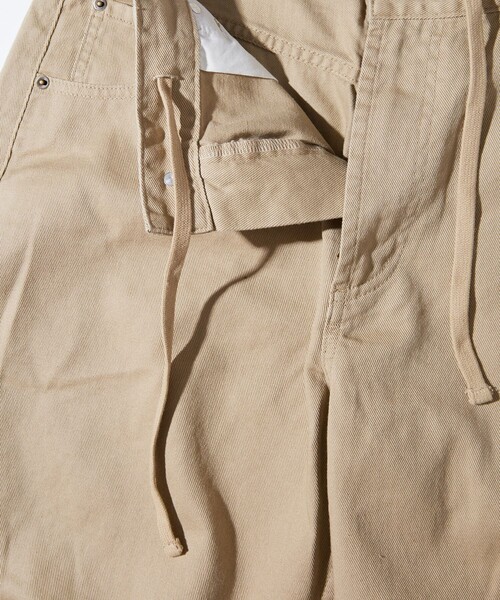 FREAK'S STORE(フリークスストア)の「FREAK’S STORE/フリークスストア ワイドシルエット カーブ チノパンツ/バルーンシルエット(チノパンツ・メンズ・キャメル/ブラック/オリーブ・LARGE/MEDIUM)」の7枚目の写真