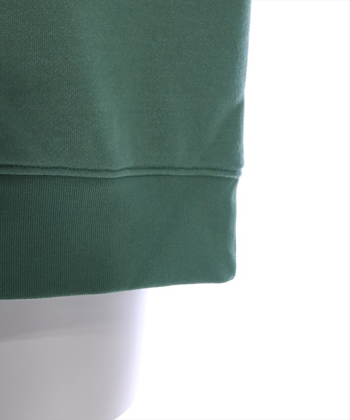 clear（クリア）の「配色プリントロング丈スウェットトップス [大人カジュアル]≪2024AW新作≫（スウェット・レディース・グリーン/オフホワイト/チャコールグレー・F）」の11枚目の写真