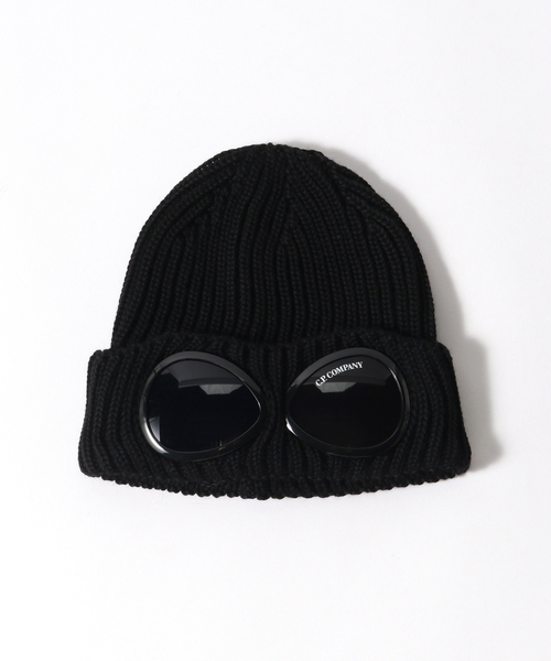 新品 C.P.COMPANY シーピーカンパニー ウール ニット L/S ポロ KNIT POLO 大人 オシャレ デザイン イタリア製 サイズ M 定価30.450円 シーピーカンパニー C.P. COMPANY ACC KNIT CAP IN EF WOOL （EBONY