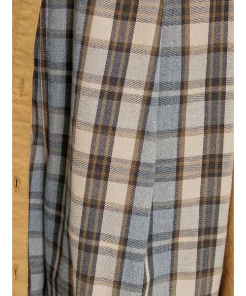 Samansa Mos2（サマンサ モスモス）の「TRチェック柄イージーストレートパンツ（その他パンツ・レディース・グレー/ネイビー/マスタード・F）」の8枚目の写真