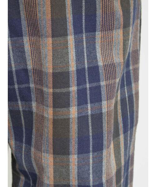 Samansa Mos2（サマンサ モスモス）の「TRチェック柄イージーストレートパンツ（その他パンツ・レディース・グレー/ネイビー/マスタード・F）」の14枚目の写真