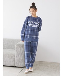 gelato pique（ジェラートピケ）の「【ONLINE限定】チェック柄プル