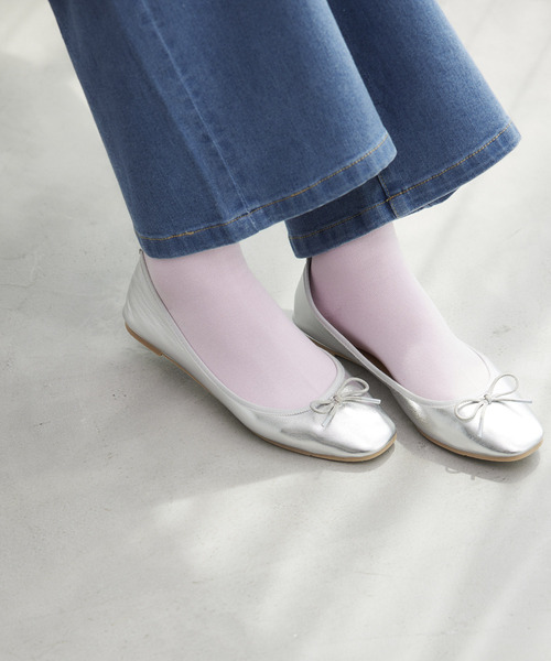 ROPE' PICNIC（ロペピクニック）の「【一部店舗限定】レーヨンシルケットクルーソックス（ソックス/靴下・レディース・ブラック/キナリ/レッド/ピンク系その他2・FREE）」の7枚目の写真