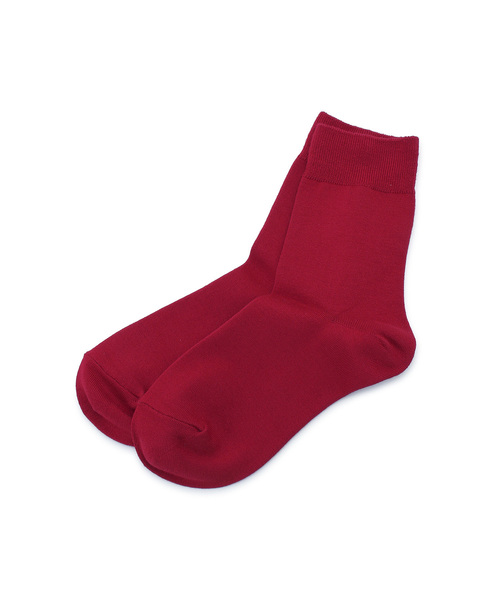 ROPE' PICNIC（ロペピクニック）の「【一部店舗限定】レーヨンシルケットクルーソックス（ソックス/靴下・レディース・ブラック/キナリ/レッド/ピンク系その他2・FREE）」の9枚目の写真