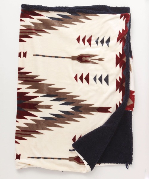 チャイハネ(チャイハネ)の「【チャイハネ】NOMADY ノマディブランケットM(ブランケット・レディース・ブラック/カーキ/ナチュラル/ターコイズブルー/サンドベージュ/スカイブルー・FREE)」の14枚目の写真