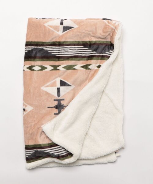 チャイハネ(チャイハネ)の「【チャイハネ】NOMADY ノマディブランケットM(ブランケット・レディース・ブラック/カーキ/ナチュラル/ターコイズブルー/サンドベージュ/スカイブルー・FREE)」の18枚目の写真