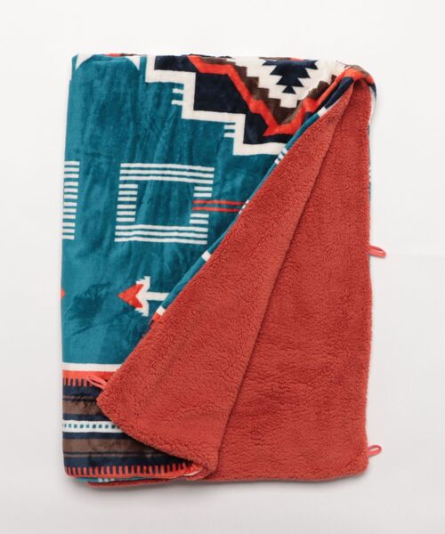 チャイハネ(チャイハネ)の「【チャイハネ】NOMADY ノマディブランケットM(ブランケット・レディース・ブラック/カーキ/ナチュラル/ターコイズブルー/サンドベージュ/スカイブルー・FREE)」の21枚目の写真