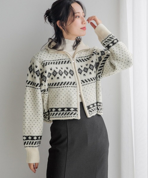 LOWRYS FARM（ローリーズファーム）の「ノルディックジップ