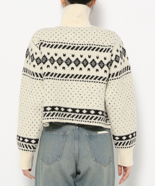 セール】ノルディックジップカーディガンLS 133794（カーディガン