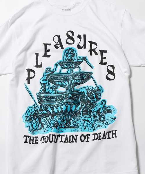 セール】PLEASURES/プレジャーズ FOUNTAIN T-SHIRT 半袖Tシャツ