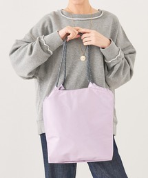 【WEB限定】【CACHELLIE】コードハンドル メタリックトートバッグ