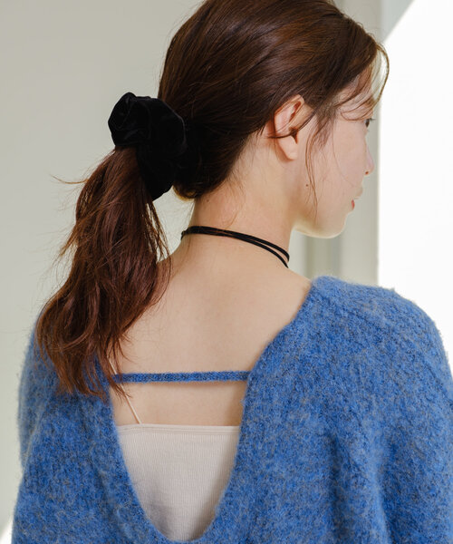 Kastane（カスタネ）の「*【fiw.】スエードチョーカー（チョーカー・レディース・ブラウン/ブラック・FREE）」の8枚目の写真