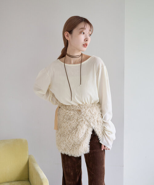 Kastane（カスタネ）の「*【fiw.】スエードチョーカー（チョーカー・レディース・ブラウン/ブラック・FREE）」の14枚目の写真