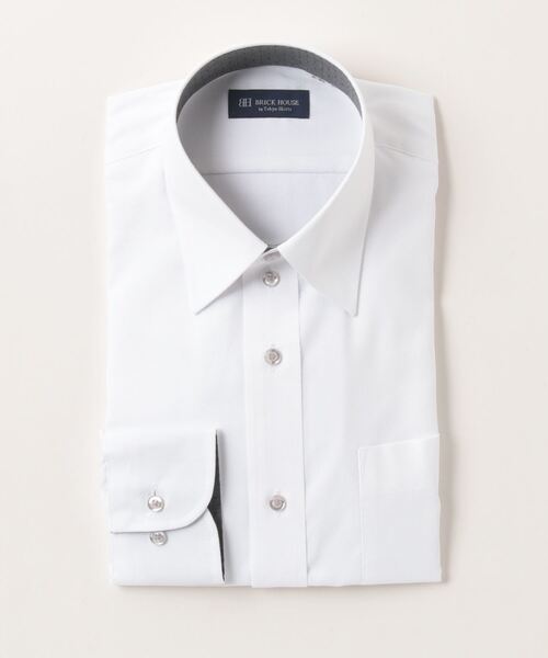 透け防止 形態安定ノーアイロン レギュラー 長袖ビジネスワイシャツ（ビジネスシャツ）｜TOKYO SHIRTS（トウキョウシャツ）