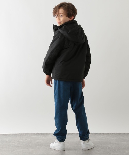 GLOBAL WORK Smile Seed Store（グローバルワーク スマイルシードストア）の「中綿フードブルゾン/キッズ/145460（ブルゾン・キッズ・ブラック/グリーン/ベージュ・140cm/110cm/150cm/130cm/120cm）」の6枚目の写真