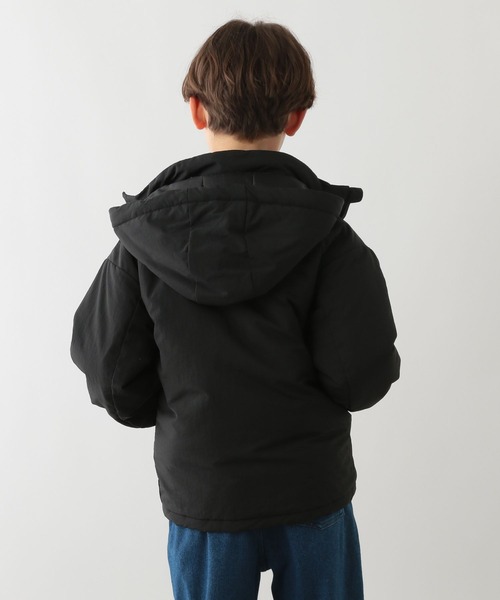 GLOBAL WORK Smile Seed Store（グローバルワーク スマイルシードストア）の「中綿フードブルゾン/キッズ/145460（ブルゾン・キッズ・ブラック/グリーン/ベージュ・140cm/110cm/150cm/130cm/120cm）」の9枚目の写真