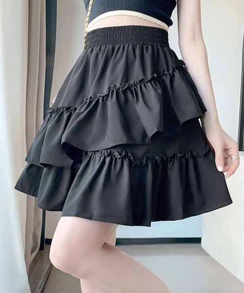 インナーパンツ付きフリルミニスカート（スカート）｜GOLDJAPAN（ゴールドジャパン）