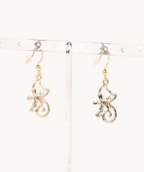 VIBGYOR（ヴィブジョー）の「【eto】キャット フラワー ピアス(MA)（ピアス（両耳用）・レディース・その他1・FREE）」の2枚目の写真