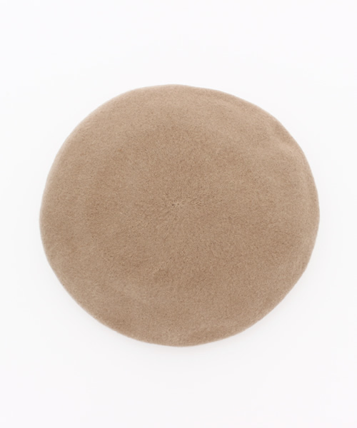 Lui's(ルイス)の「C-PLUS HEADWEARS(シープラス・ヘッドウェアーズ) ウールベレー帽(ハンチング/ベレー帽・メンズ・ブラック/キャメル・FREE)」の3枚目の写真