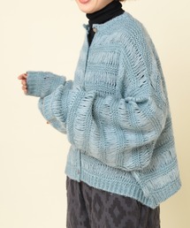 K2696 ウール混ざっくりカーデ