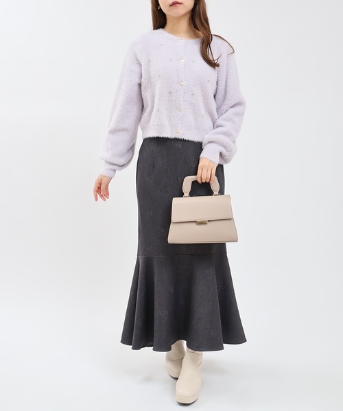 デニムライクリボン柄マーメイドスカート（スカート）｜ASTORIA ODIER（アストリアオディール）