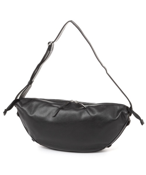 studio CLIP(スタディオクリップ)の「【軽量】軽らく柔らか合皮ショルダー(ショルダーバッグ・レディース・ブラック/アイボリー/その他2・FREE)」の2枚目の写真