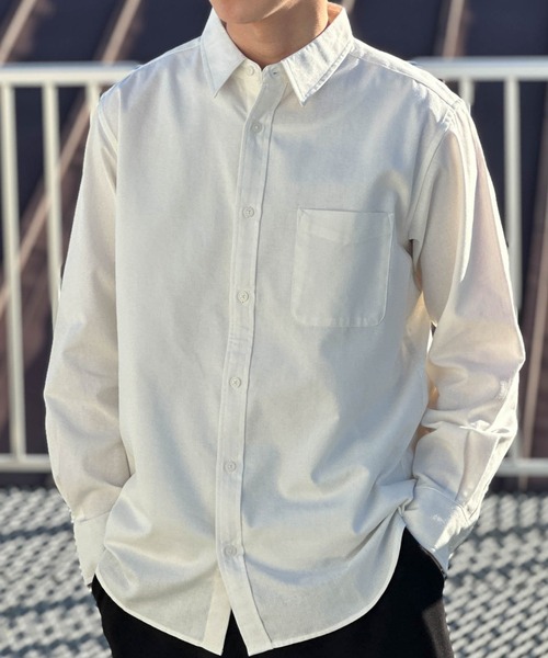 NAVY(ネイビー)の「【NAVY】チェックシャツ(シャツ/ブラウス・メンズ・ネイビー系/ホワイト系その他/グレー系その他/レッド系その他/ブラック系その他/ブルー系その他/ホワイト/チャコールグレー・M/XL/L)」の3枚目の写真