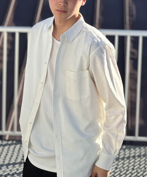 NAVY(ネイビー)の「【NAVY】チェックシャツ(シャツ/ブラウス・メンズ・ネイビー系/ホワイト系その他/グレー系その他/レッド系その他/ブラック系その他/ブルー系その他/ホワイト/チャコールグレー・M/XL/L)」の10枚目の写真