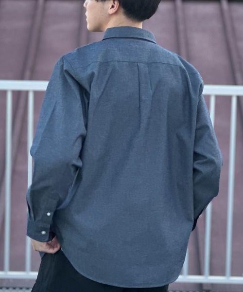 NAVY(ネイビー)の「【NAVY】チェックシャツ(シャツ/ブラウス・メンズ・ネイビー系/ホワイト系その他/グレー系その他/レッド系その他/ブラック系その他/ブルー系その他/ホワイト/チャコールグレー・M/XL/L)」の21枚目の写真