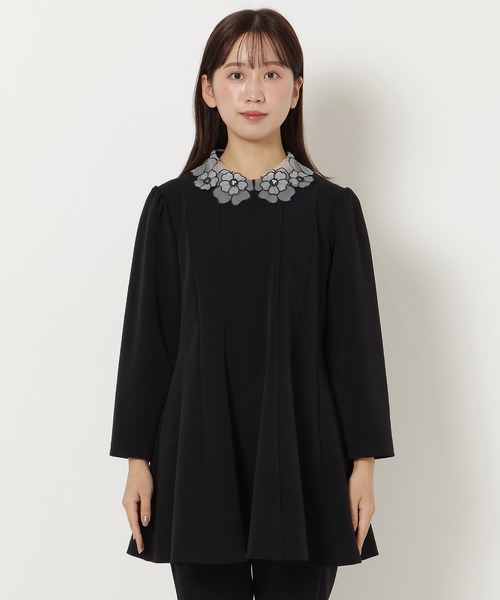 セール】【セットアップ対応】フラワー襟ブラウス（シャツ/ブラウス