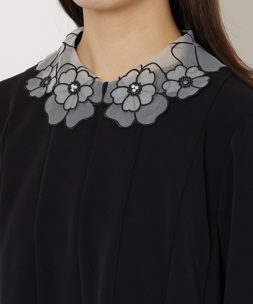 セール】【セットアップ対応】フラワー襟ブラウス（シャツ/ブラウス