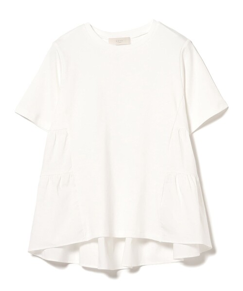 B:MING by BEAMS（ビーミングバイビームス）の「サイド ティアード プルオーバー（Tシャツ/カットソー・レディース・ライトブルー/オフホワイト/ブラック/ピンク・ONE SIZE）」の8枚目の写真