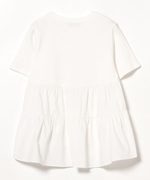 B:MING by BEAMS（ビーミングバイビームス）の「サイド ティアード プルオーバー（Tシャツ/カットソー・レディース・ライトブルー/オフホワイト/ブラック/ピンク・ONE SIZE）」の20枚目の写真