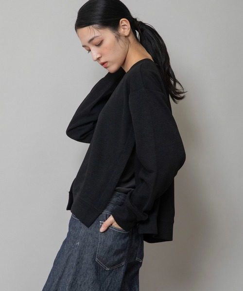 Munich♡ダブルフェイスジャージプルオーバー セール】ダブルフェイスジャージプルオーバー（Tシャツ