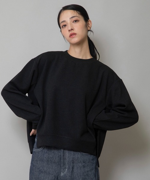 Munich♡ダブルフェイスジャージプルオーバー セール】ダブルフェイスジャージプルオーバー（Tシャツ